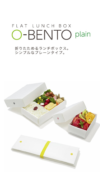 FLAT LUNCH BOX plain