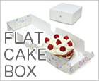 FLAT CAKE BOX